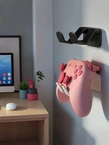 Dudukan Headphone/Pemegang Kontroler Game Universal, Pengait Dinding Plastik Perekat Multifungsi, Kompatibel dengan Switch dan Kontroler Game, Rak Headset Gaming, Pemasangan Mudah dengan Perekat Mandiri untuk Meja/Samping Tempat Tidur/Sofa - View 11