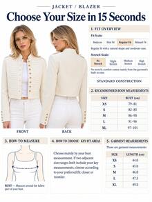 Perirose Women's Stand Collar Epaulette Decor Short Jacket, Woven Trim Gold Button Long Sleeve Short Coat, Suitable For Spring And Autumn - Apricot - View 8