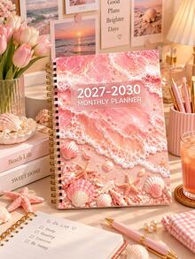 2027-2030, 4-Year Long-Term Monthly Calendar Planner, 48 Months, 208 Weeks Planner/Monthly Planner Notebook, Suitable For Work And Home, Back To School Supplies, Office Desk Accessories And Home Essentials - A - View 1