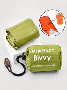 1pc PE Insulated Sleeping Bag, Outdoor Sleeping Bag, Suitable For Outdoor Exploration, Lightweight Material Easy To Carry And Store, Heat-Lock Fabric For Warmth, Compact Storage Saves Backpack Space - Multicolor - View 9