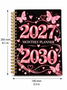 2027-2030, 4-Year Long-Term Monthly Calendar Planner, 48 Months, 208 Weeks Planner/Monthly Planner Notebook, Suitable For Work And Home, Back To School Supplies, Office Desk Accessories And Home Essentials - A - View 2