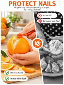 Orange Peeler Citrus Peel Cutter Simple Fruit And Vegetable Slicer Lemon Peeler Peeling Tool Fruit Tool Kitchen Utensil Small Gadget - Multicolor - View 8