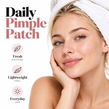 Hydrocolloid Acne Patches, Provide All-Day Waterproof And Breathable Care. Round Design, Comfortable To Wear And Easy To Conceal. Suitable For All Skin Types And Occasions - Round - View 2