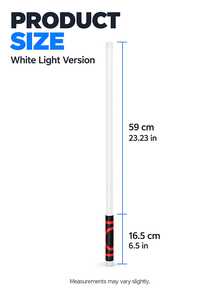 Barra de Lanterna Flexível de 30 Polegadas, Tira de Luz LED de Silicone ...