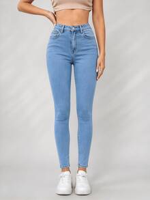 Women Jeans - Blue - View 4