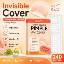 Hydrocolloid Acne Patches, Provide All-Day Waterproof And Breathable Care. Round Design, Comfortable To Wear And Easy To Conceal. Suitable For All Skin Types And Occasions - Round - View 3