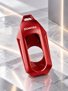 1pc Motorcycle Key Fob Cover, Compatible With Zontes 703f 703r 703rr 368g 368e 368d 368m 368k, CNC Aluminum Alloy Remote Key Shell, Electronic Ignition Smart Key Protector, Keyless Remote Key Chain Pendant, Motorcycle Accessories, 5 Colors Available - A - View 14
