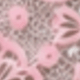Pink and Brown Color-block Lace