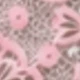 Pink and Brown Color-block Lace