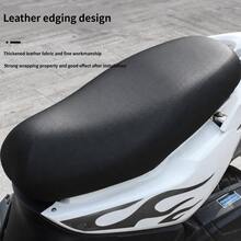 1pc Motorcycle Seat Cover, Large Size, Waterproof, Rainproof, Heat-Insulating, Universal Leather Seat Cover - Motorcycle Accessories - View 3