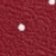 Motif polkadot merah ceri + aksesori bunga