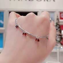 1 Piece Fireworks And Firecrackers Bracelet, Adjustable Size, Beaded Design, Cute And Compact, Suitable For Girls' Daily Wear - Multicolor - View 3