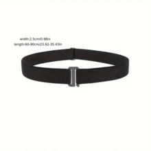 1/2 Pack Women's Invisible Elastic Band Transparent Elastic Webbing With Flat Buckle - Multiple Styles - View 12
