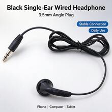 Lightweight 3.5mm Wired Earphones, Stable Direct Audio Connection ...
