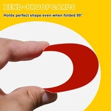 مجموعة بطاقات الحكم - معدات حكم الرياضة (تشمل بطاقات حمراء/صفراء، دفتر تسجيل، قلم رصاص، ورق تسجيل)، مستلزمات حكم كرة القدم، مجموعة بطاقات حكم كرة القدم، مستلزمات حكم الرياضة، مناسبة للحرم الجامعي والفعاليات والمباريات والاستخدام اليومي - متعدد الألوان - مشاهدة 5