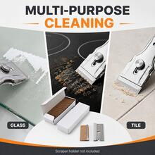 100 lưỡi cạo kính bằng thép không gỉ - dụng cụ làm sạch đa năng cho sơn xe, nhãn dán, decal, sàn, tường và kính - cạo kim loại bền bỉ - 100 chiếc - Xem 6