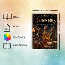 Demon Oils Notebook For Adults – Ritual Oil Recipes, Herbal Blends ...