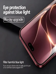 5 片水凝膜螢幕保護貼，適用於 iPhone 18 Pro/18 Pro Max/17/17 Pro Max/17 Pro/Air/16/15/Plus/14/Pro Max/13/12 Pro Max/Mini/11/X/XS/XS MAX/XR/7/8/SE 2/3/Plus [非鋼化玻璃] - 5 件 - 查看 8