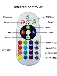 Lampu Lantai RGB Proyeksi Multi-Warna dengan Remote Kontrol Besar, Berbagai Mode Perubahan Warna, Lampu Malam Rotasi 360°, Cocok untuk Dekorasi Fotografi/Pesta/Kamar Tidur/Dekorasi Rumah/Natal/Lampu Pesta/Lampu Matahari Terbenam - MultiWarna - View 5
