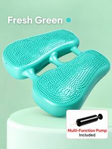 Inflatable Step Trainer, Inflatable Balance Stability Step Pad, Fat Burning Exercise Equipment, Double-Sided Non-Slip PVC Mini Stepper (With Raised Massage Points), Suitable For Women's Core Strength Training, Yoga And Home Fitness - Multicolor - View 12