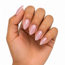 Rosa Claro Glitter