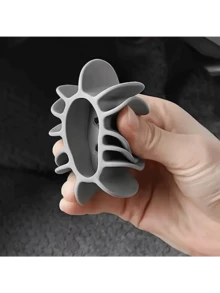 10pcs Gray Large Reusable Lint Remover Laundry Balls, Anti-Tangle Pet Hair Remover And Manual Cleaning - Universal - View 4