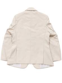 New Boys' Suit Set, Page Boy Wedding Outfit, British Style Boys' Formal Suit 3 Pieces Set, Suit Jacket And Pants - Beige - View 8