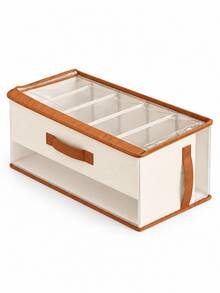 Handbag Storage Box With Transparent Dust-Proof Window And Convenient Handle, Foldable Closet Organizer Box, Suitable For Handbags And Clutches, Ideal For Handbag Collectors, Bedroom And Closet Organization - Multicolor - View 12