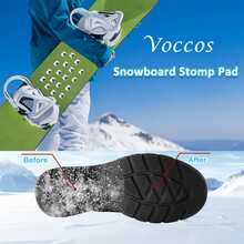 36pcs Snowboard Stomp Pad Pyramid Studs Anti Slip Metal Stomp Pad Snowboard Step Pad Snowboard Foot Grip Self Adhesive Snow Board Mat Provides Extra Grip For Men Women Winter Snowboarding Ski Skiing - Multicolor - View 2
