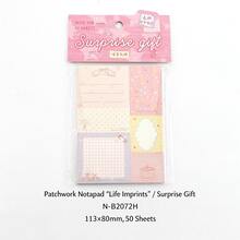Life Traces Patchwork Memo Pad, Fresh Planner Material Base Paper, Diary, Student Stationery, Suitable For Notebooks, Diaries, Planners, Back To School Season, School Opening Season - one-size - View 6