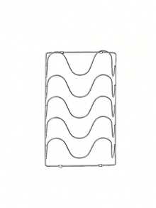 Cabinet Door Or Pantry Wall Pot Lid Organizer - Pot And Lid Storage Rack - Glass And Metal Pot Lid Organizer, Suitable For Cabinets, Kitchen Storage Solution - View 10