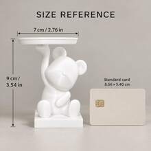 Bear-Shaped Jewelry Tray Organizer, Suitable For Jewelry, Keys, Wireless Earphones Storage, Perfect For Small Items, Home Decor, Commemorative Gift, Birthday Gift, Christmas Gift - Bear Tray - View 11