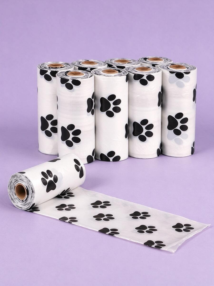 150pcs Dog Poop Bags, Thickened Dog Poop Bags, Pet Poop Bags, Leak-Proof Pet Poop Bags, Thickened Poop Pickup Bags, Multi-Purpose Cleaning Bags, Make Dogs Happy, Dog Poop Bags, Outdoor Adventure Poop Bags, Home Decor, Party And Christmas Storage Bags