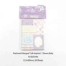Life Traces Patchwork Memo Pad, Fresh Planner Material Base Paper, Diary, Student Stationery, Suitable For Notebooks, Diaries, Planners, Back To School Season, School Opening Season - one-size - View 7