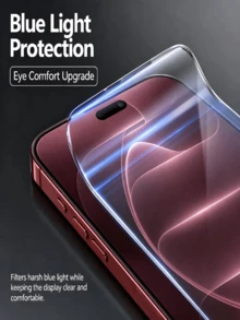 5 片水凝膜螢幕保護貼，適用於 iPhone 18 Pro/18 Pro Max/17/17 Pro Max/17 Pro/Air/16/15/Plus/14/Pro Max/13/12 Pro Max/Mini/11/X/XS/XS MAX/XR/7/8/SE 2/3/Plus [非鋼化玻璃] - 5 件 - 查看 7