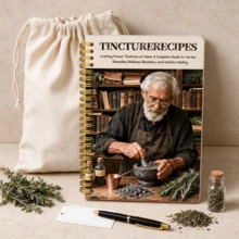 Tincture Recipe Spiral Notebook, Herbal Tincture Making Log, Home Apothecary Record Book For Pharmacists And Holistic Healers - Laptop - View 4