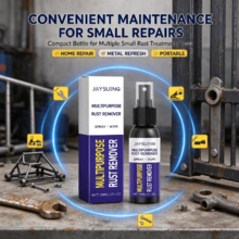 JAYSUING Metal Rust Remover, Fast Rust Removal Cleaning And Protection, Restore Shine, Compatible With Most Metal Substrates, Can Be Used As Primer, Suitable For Iron Gates, Railings, Tools And Vehicle Frames And Other Metal Parts - Liquid - View 10