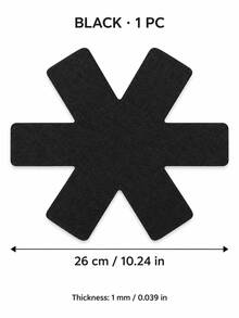 21pcs/9pcs/1pc Hexagonal Felt Heat Insulation Pads, Non-Stick Felt Pot Mats, Scratch-Resistant Heat-Resistant Pot Insulation Pads, Coasters, Anti-Dirt Anti-Slip Placemats, Reusable, Suitable For Kitchen Storage And Organization, Household Kitchen Pot, Bowl, Plate And Other Tableware Classification And Stacking, Dining Table Heat Insulation And Anti-Stain (26/35/38cm, 1mm Thickness) - View 15