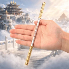 1pc Sun Ruyi Jingu Bang Toy Journey To The West 4-Piece Set Zinc Alloy Full Metal Texture Dinghai Shenzhen - Multicolor - View 5