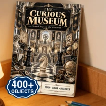 Wonderful Museum Hidden Object Search Coloring Book, 400+ Targets To ...