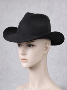 1pc Y2K Style Unisex Solid Color Jazz Hat, Outdoor Sun Hat, Suitable For Men, Applicable For Outdoor Sports, Sun Protection And Daily Commute - A - View 9