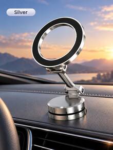 Dudukan Ponsel Mobil Magnetik Paduan Seng, Dudukan Ponsel Lipat Multi-Axis yang Dapat Diputar 360°, Dudukan Ponsel dengan Perekat Magnet N52, Dudukan Dashboard Ringkas yang Dapat Diatur Sudut Penuh, Navigasi Bebas Genggam untuk Semua Smartphone, Cocok untuk Sebagian Besar Model Mobil - A - View 13