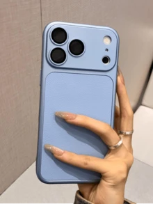 1 قطعة بطانية هاتف TPU أزرق، موحد اللون مطفي بأسلوب عصري، مناسب للاستخدام اليومي، هدية للأصدقاء والأم والصديقة المقربة، متوافق مع Apple 11، 13، Apple 16 Pro Max، Apple 17، 14 Pro Max، Apple 15، 14، 17 Pro Max، 18 Pro Max - أزرق سماوي - مشاهدة 6