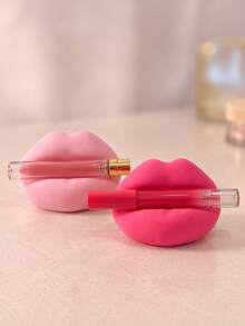 Tempat Lipstik Berbentuk Bibir Kreatif, Kotak Penyimpanan dan Tempat Pena Multifungsi untuk Meja, Pengatur Riasan (Lipstik Tidak Termasuk), Rak Penyimpanan Bibir, Kotak Penyimpanan dan Tempat Pena Kreatif untuk Meja, Dekorasi Rumah Minimalis, Ornamen Ruang Tamu, Ukuran Mini, Dicetak 3D, Hadiah Ideal untuk Wanita, Ornamen Dekoratif yang Lucu - MultiWarna - View 4