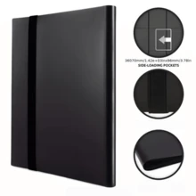 New 360-Slot Game & Sports Card Collection Album, Secure Page Binding, Card Holders, Essential For Collectors - A - View 8