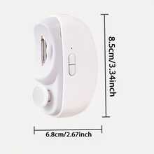 2合1電動指甲剪與拋光器，附LED燈，防夾斷功能，拋光與緩衝功能，USB充電，多功能美甲工具，適用於居家與美容沙龍，適合所有年齡，理想禮物 - 多色 - 查看 10