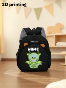 Mochila personalizada de oso de peluche mini para volver a la escuela, diseño de bloques de color, gráfico lindo de oso de fútbol en el frente, nombre personalizable, adecuada para la escuela, clase de baile o viajes, regalo de cumpleaños, regalo de Navidad, estilo estético - Multicolor - Ver 48