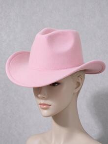 1pc Y2K Style Unisex Solid Color Jazz Hat, Outdoor Sun Hat, Suitable For Men, Applicable For Outdoor Sports, Sun Protection And Daily Commute - A - View 16