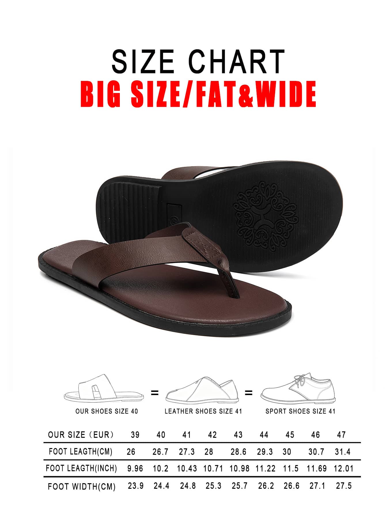Men's Casual Beach Summer Wear-Resistant Thong Sandals