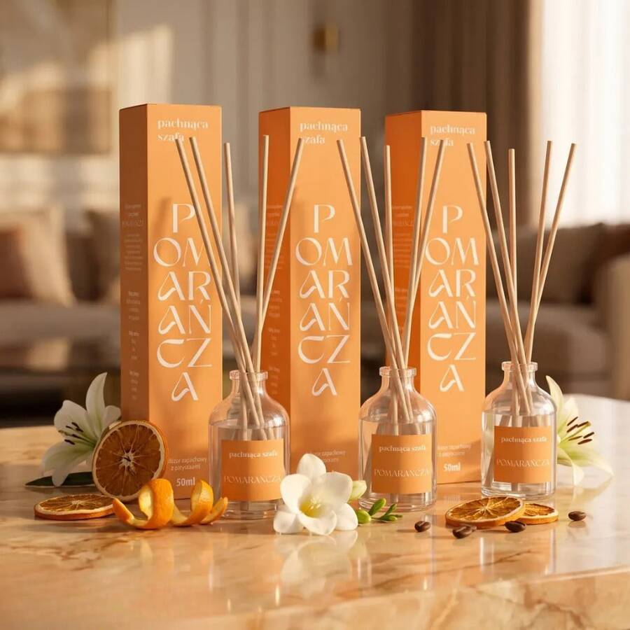 Pachnaca Szafa Orange Scent Diffuser – Buy 2, Get 1 Free (Three Pieces) - 3pcs - View 1